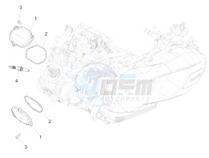 GTS 125 4T E4 ABS (EMEA) drawing Cylinder head cover