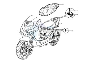 NRG POWER DD 50 drawing Saddle