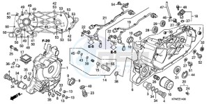 SH300AR9 Europe Direct - (ED / ABS SPC) drawing CRANKCASE