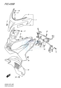 AN400 ABS BURGMAN EU-UK drawing FRONT LEG SHIELD