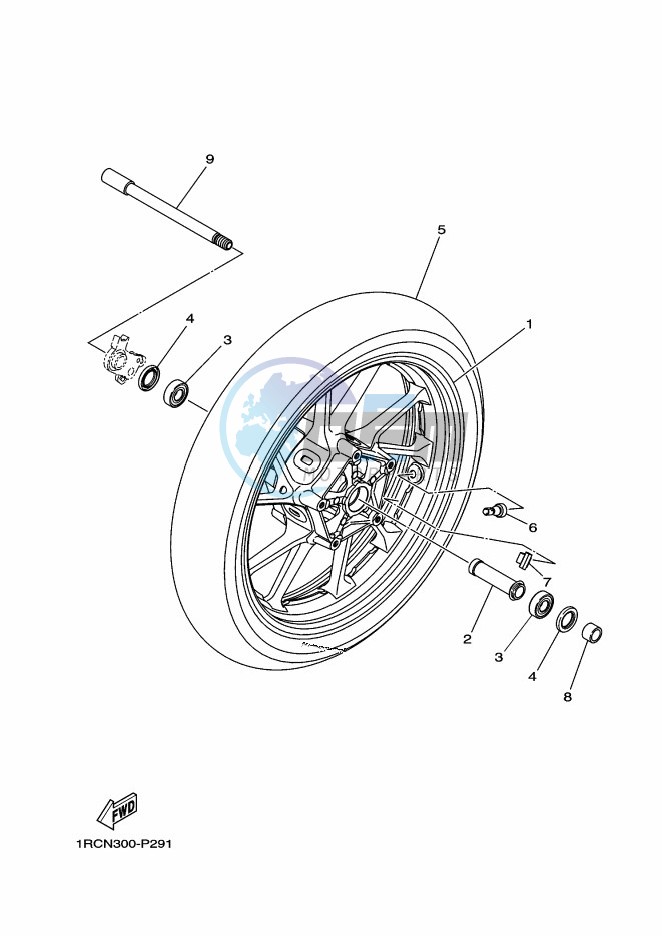 FRONT WHEEL