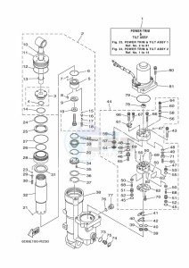 F80BETX drawing POWER-TILT-ASSEMBLY-1