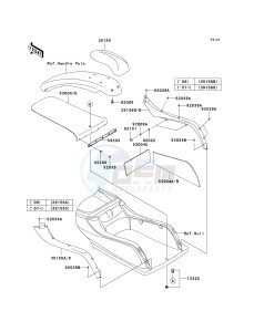 JS 800 A [800 SX-R] (A6F-A9F) A9F drawing PADS