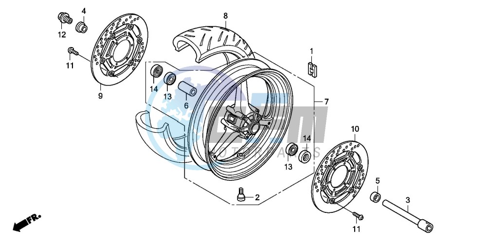 FRONT WHEEL