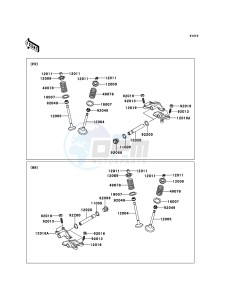 KFX700 KSV700A8F EU drawing Valve(s)