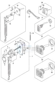 DF 200AP drawing Switch