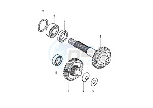 BW'S NAKED 50 drawing GEAR GROUP