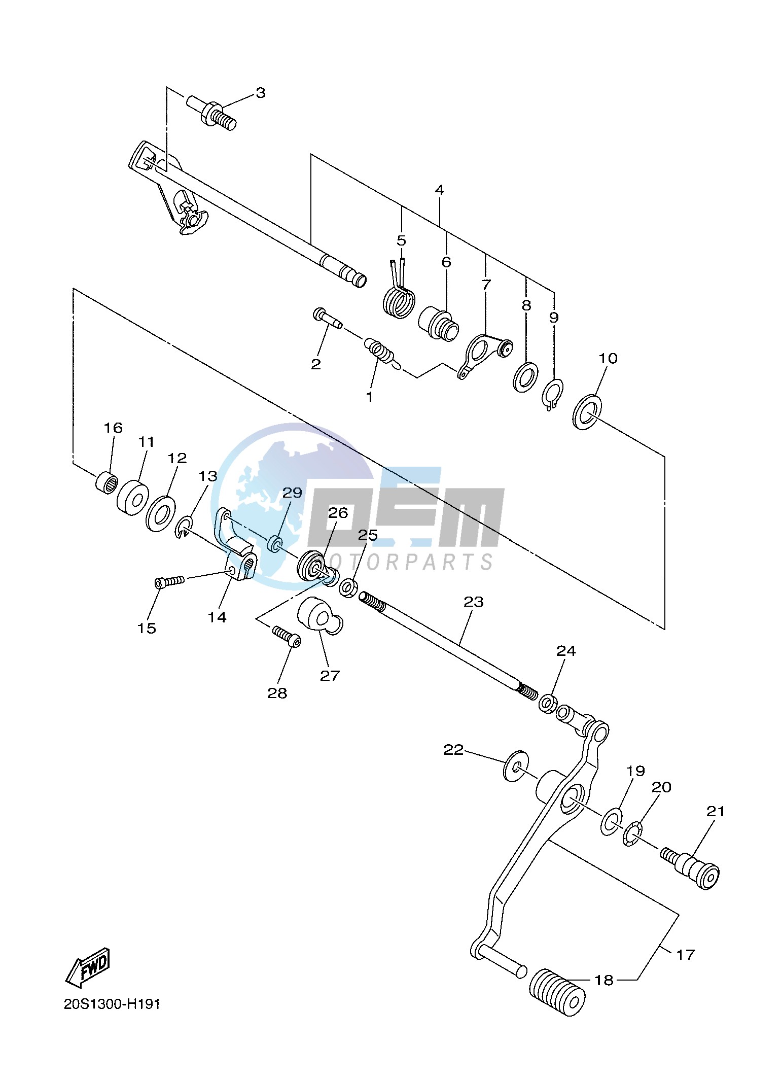 SHIFT SHAFT