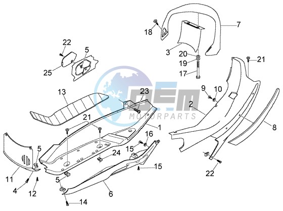 Side coverings-Spoiler