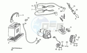 750 X Polizia - PA 2A Serie Polizia/PA 1A Serie drawing Saprisa alternator