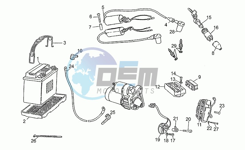 Saprisa alternator