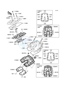 VN2000 VN2000-A2H GB XX (EU ME A(FRICA) drawing Cylinder Head Cover