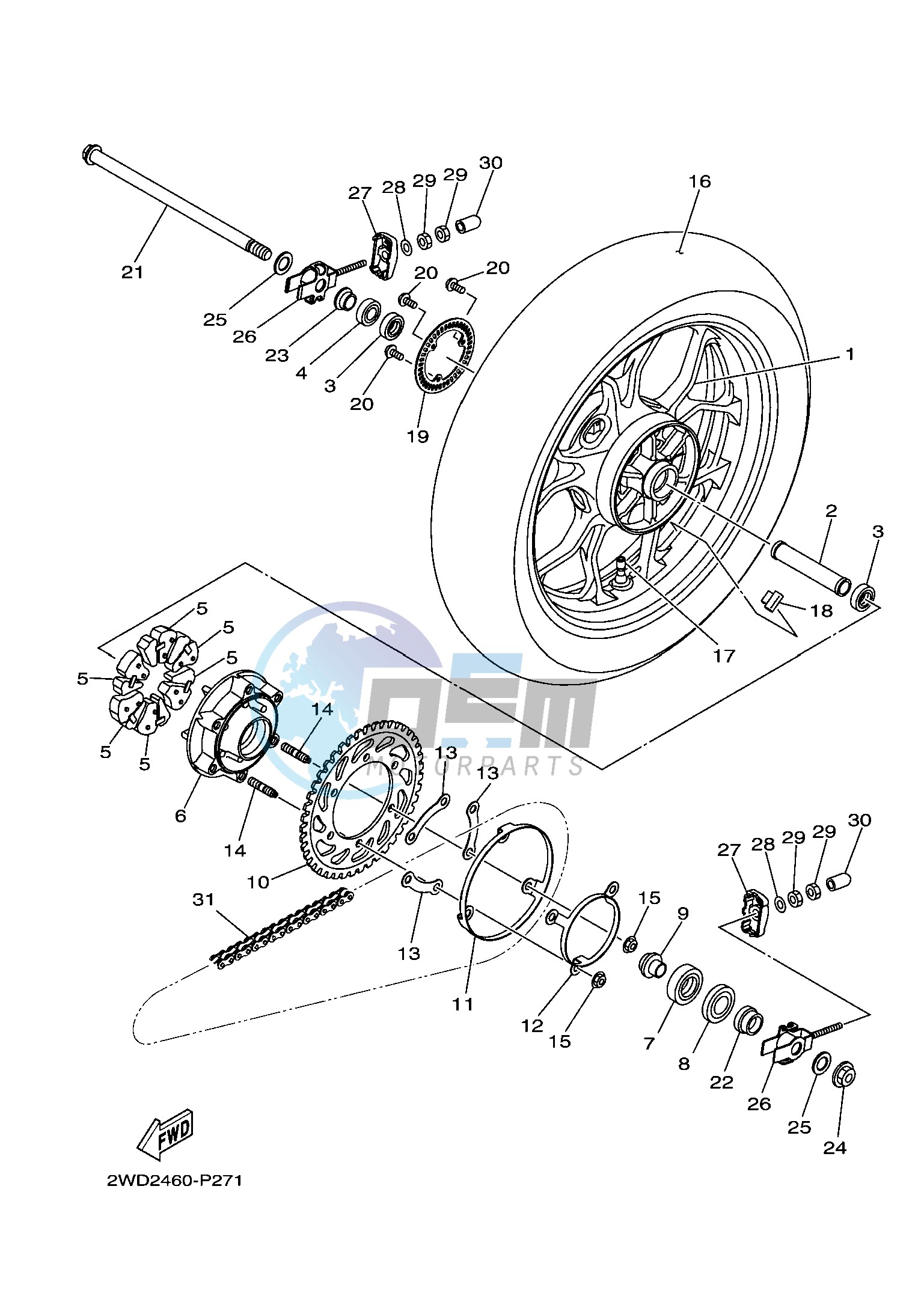 REAR WHEEL