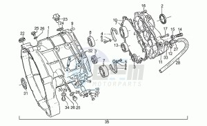 California III 1000 Carburatori Carenato Carburatori Carenato drawing Transmission cage