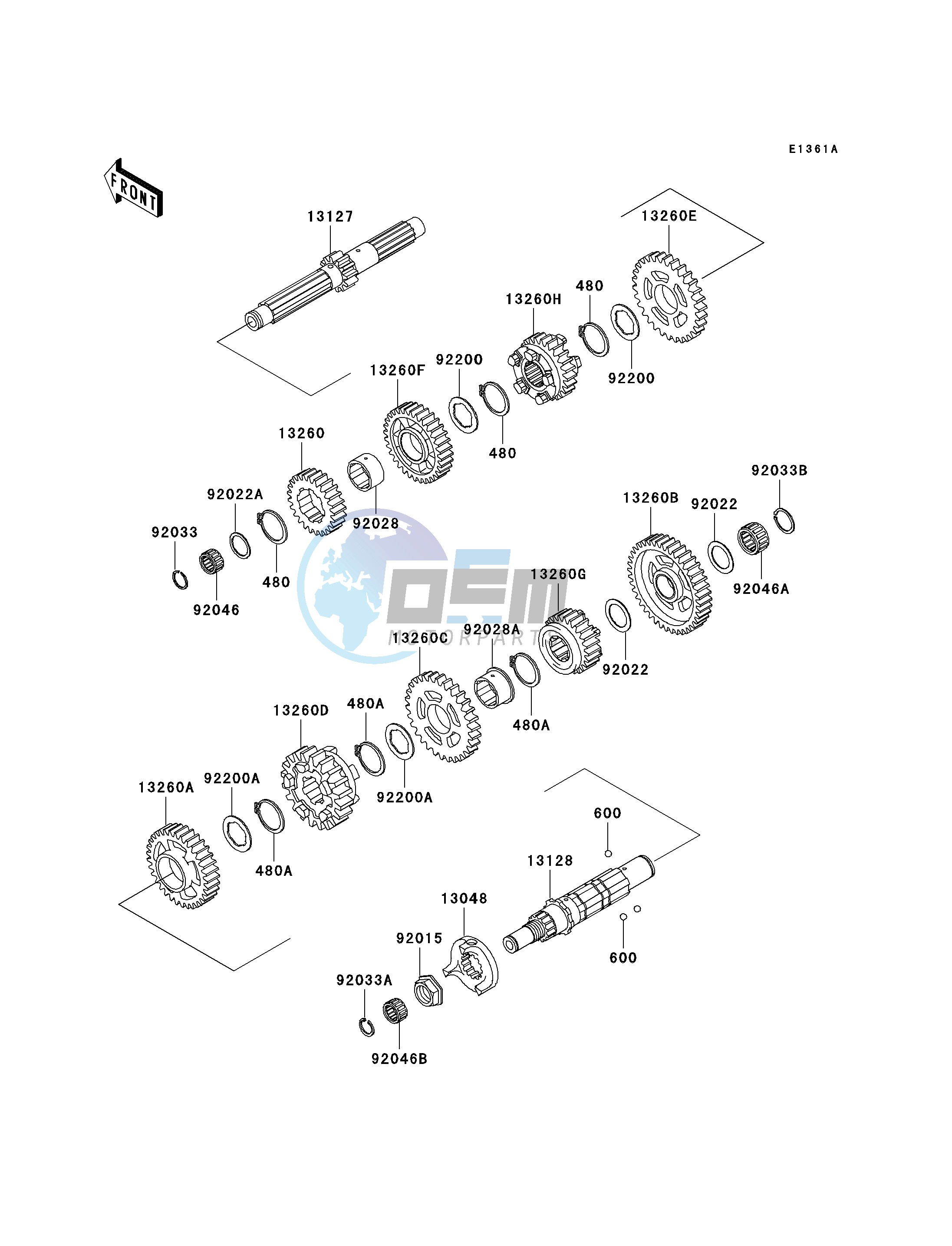 TRANSMISSION-- VNT50AE077439 - - -