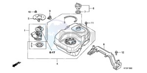 PES125R9 France - (F / CMF STC 2F) drawing FUEL TANK