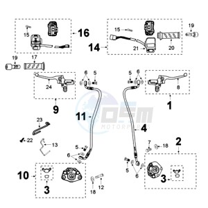 JETFORCE 50 R DARK SIDE drawing BRAKE SYSTEM *JUAN*