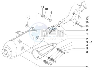 Runner 125 VX 4t e3 drawing Silencer