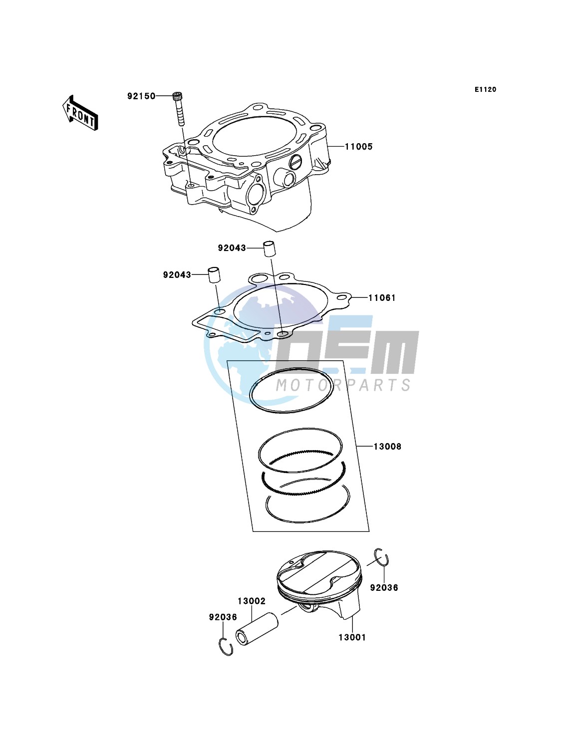 Cylinder/Piston(s)