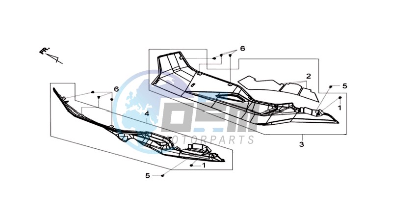 COWLING L / R