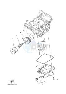 MT07 700 (1WS5) drawing OIL CLEANER