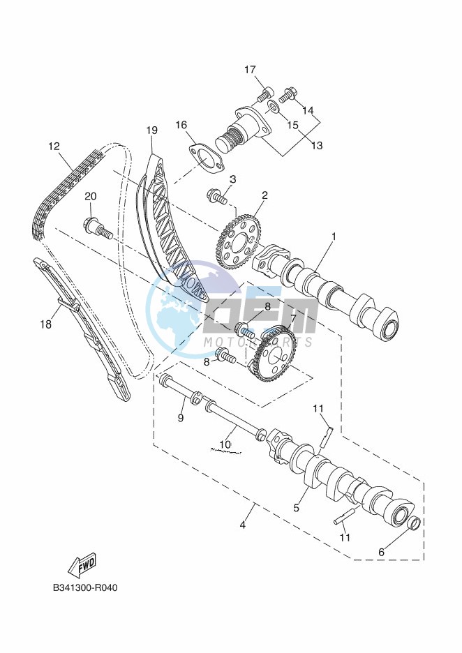 CAMSHAFT & CHAIN