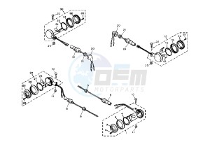 XV VIRAGO 535 drawing FLASHER LIGHT