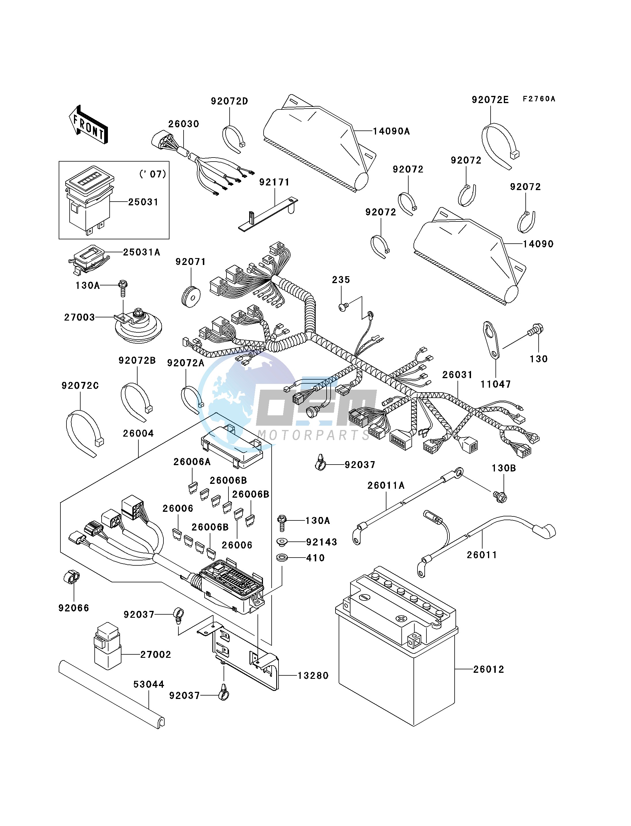 CHASSIS ELECTRICAL EQUIPMENT-- E7F_E8F- -