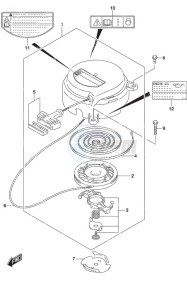 df 2.5 drawing Recoil Starter