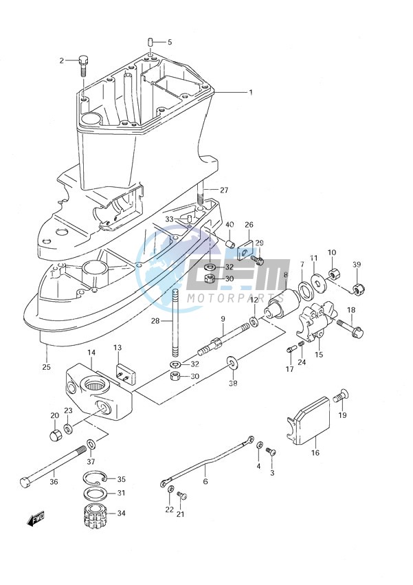 Drive Shaft Housing