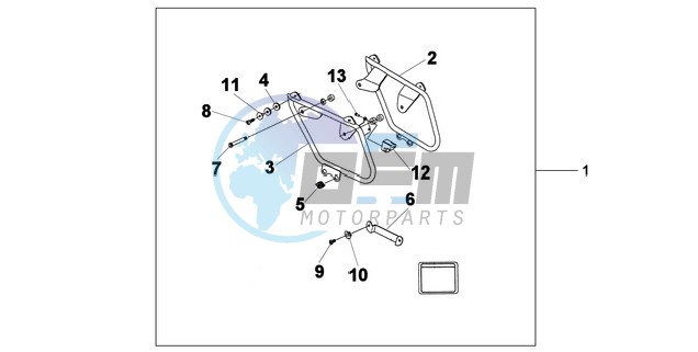 SADDLEBAG MOUNT B