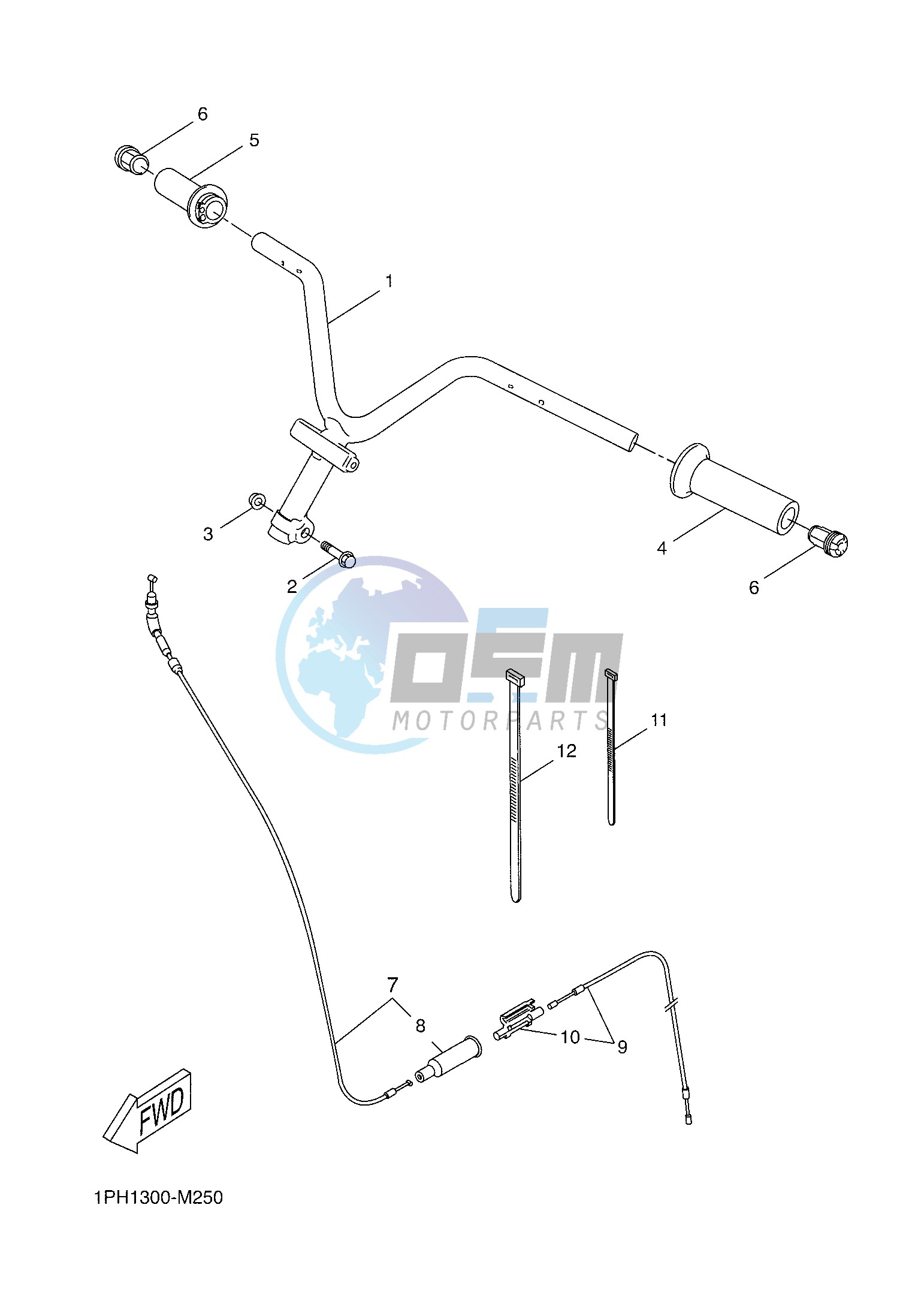 STEERING HANDLE & CABLE