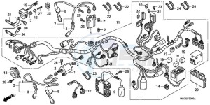 VT750C9 Korea - (KO) drawing WIRE HARNESS