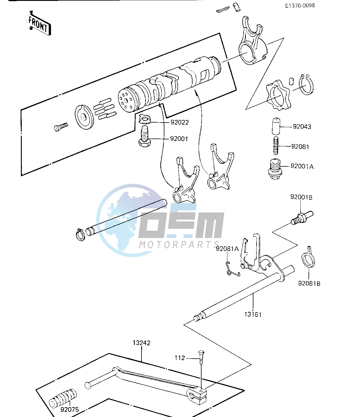 GEAR CHANGE MECHANISM