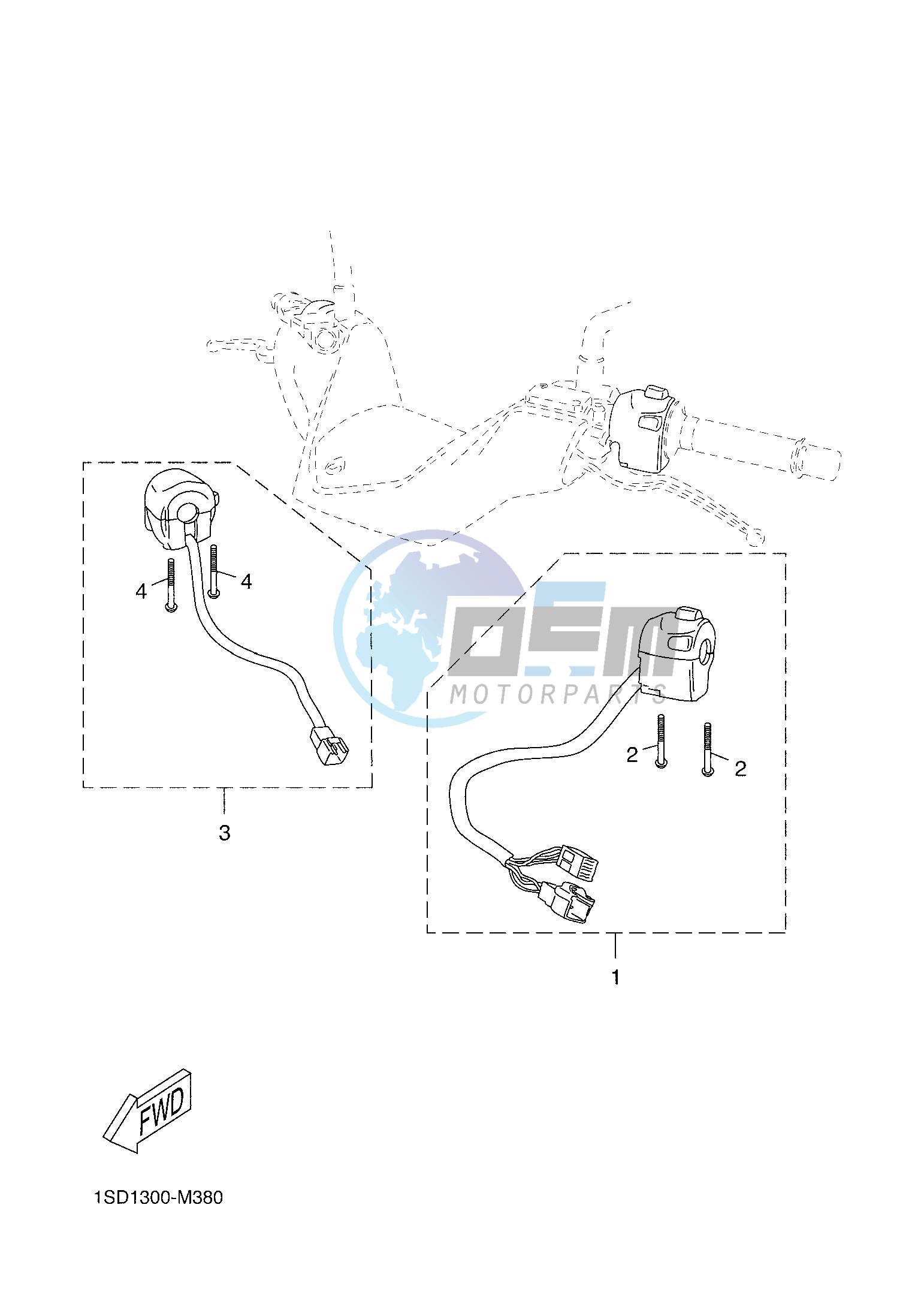 HANDLE SWITCH & LEVER