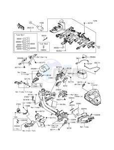 ER-6F EX650EFF XX (EU ME A(FRICA) drawing Chassis Electrical Equipment