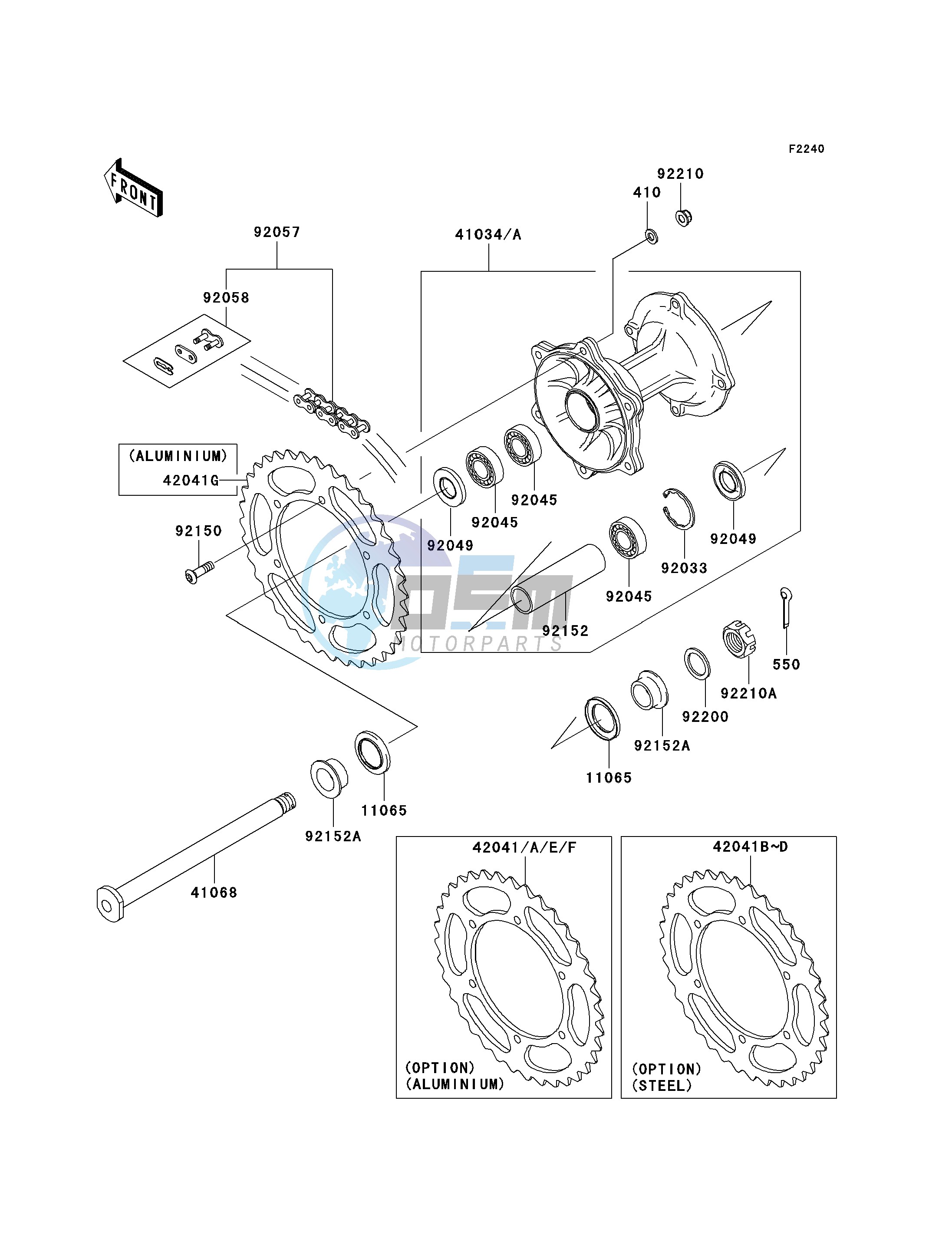 REAR HUB