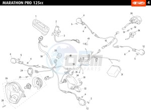 MARATHON-125-PRO-BLUE drawing ELECTRICAL