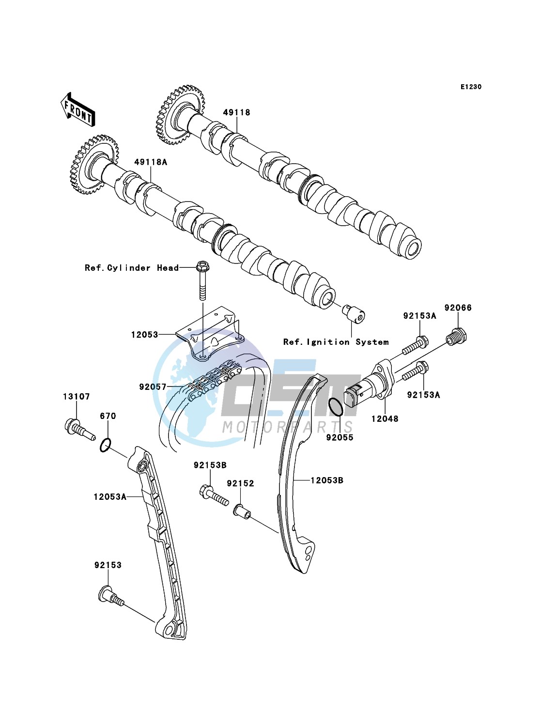 Camshaft(s)/Tensioner