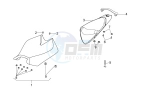 TUONO 1100 V4 FACTORY E4 SUPERPOLE ABS (APAC) drawing Saddle