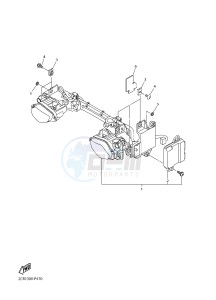 YZF-R1M 998 R5 (2KSF) drawing HEADLIGHT