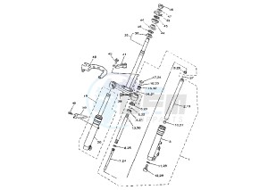 YN NEO'S 100 drawing FRONT FORK MY00-01