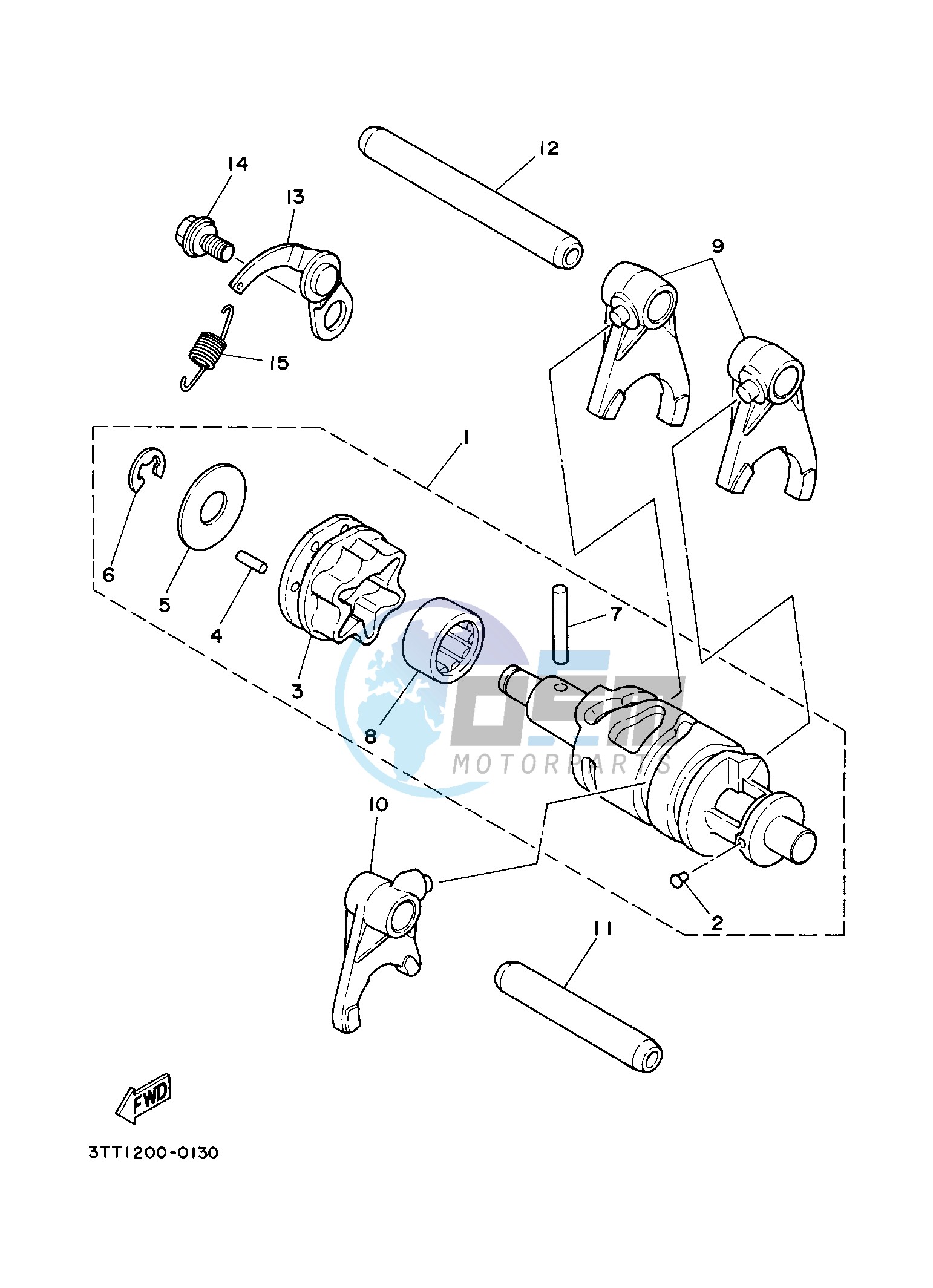 SHIFT CAM & FORK