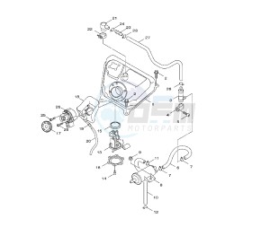 YW BW'S 125 drawing FUEL TANK