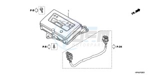 NC750SAH 2ED - (2ED) drawing HANDLE LEVER/SWITCH/CABLE (NC750S/SA)