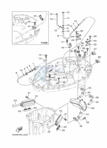 F350AETX drawing BOTTOM-COVER-2