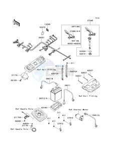 JH 1200 B [ULTRA 150] (B1-B3) [ULTRA 150] drawing ELECTRICAL EQUIPMENT