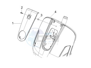 GT 250 ie 60 deg (Euro 3) drawing Front shield