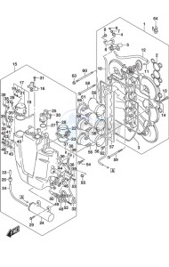 DF 250 drawing Throttle Body