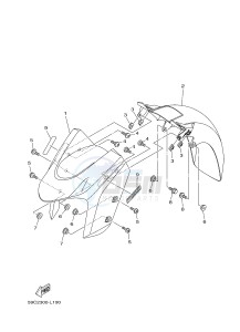 XP500A T-MAX 530 (59CE) drawing FENDER